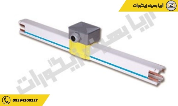 شین باز کاور PVC به همراه تغذیه از وسط برای جرثقیل سقفی